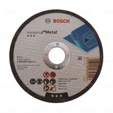 Диск BOSCH Standart Metal 125х2,5 мм прямой