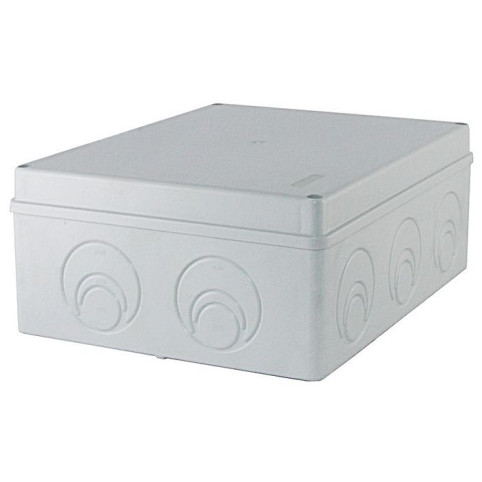 Коробка распаячная ОП 240х195х90 крышка IP55 кабельные ввода d28-3шт. d37-2шт.  TDM
