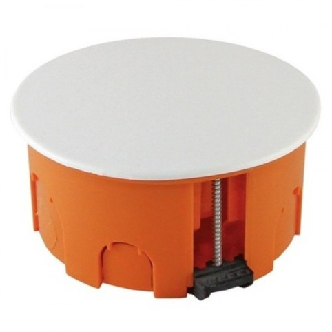 Коробка распаячная СП D80х40 крышка пл.лапки IP20 TDM