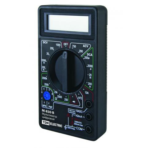 Мультиметр цифровой МастерЭлектрик М-838 TDМ
